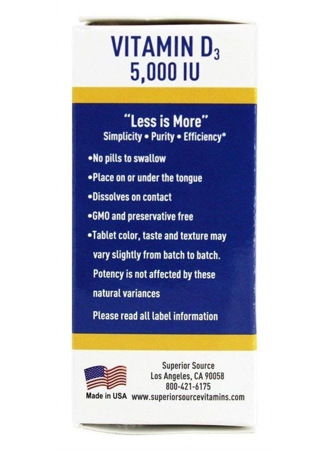 Superior Source Vitamin D3 Extra Strength 5,000 IU 100 