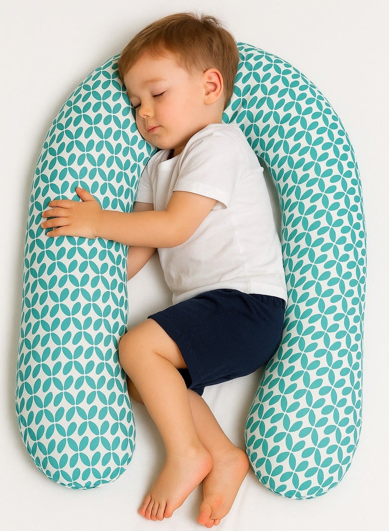 Funna Baby Feeding Support Pillow Green - Image 3