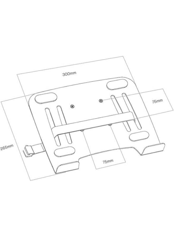 North Bayou NB F160-FP Dual Arm Monitor Stand and Laptop Holder for 17-27 Inch and 10-17 Inch Laptop Stand, Full Motion Metal, North Bayou NB F160-FP - Image 3