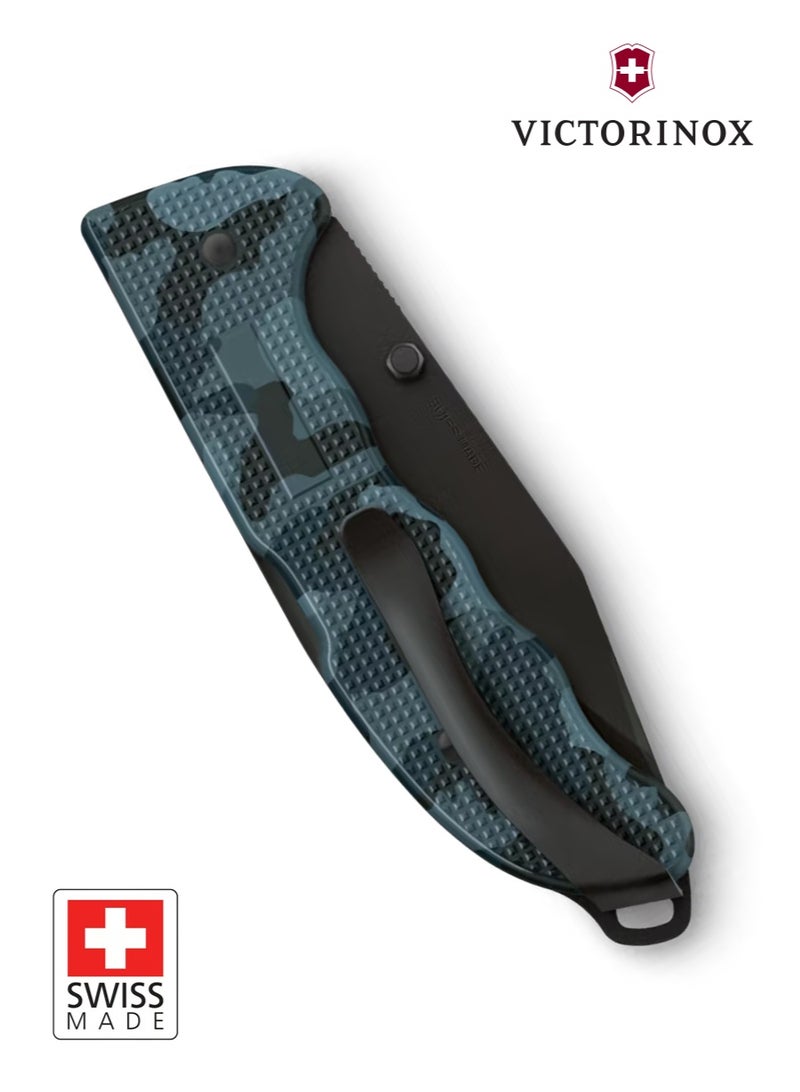 Victorinox Evoke BSH Alox 0.9425.DS222 | Premium Folding Pocket Knife | Navy Camouflage Alox Aluminum Handle - Image 3