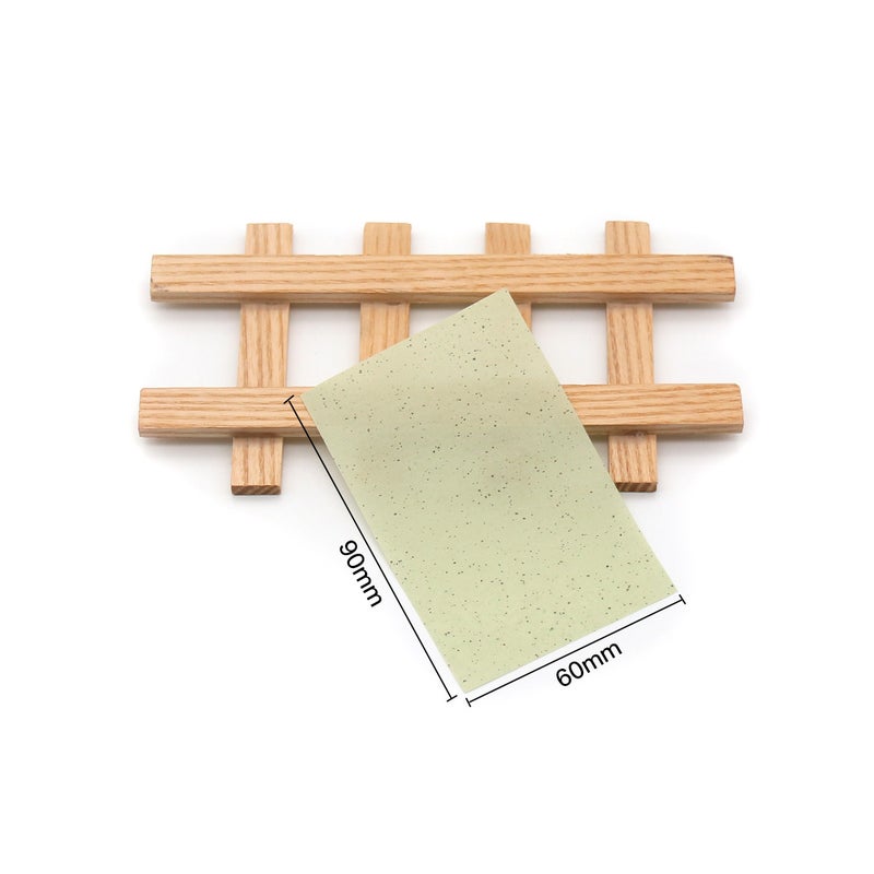 100 Sheets Facial Absorbent Paper Oil Absorbing Sheets Oil Blotting Paper Bamboo Charcoal Oil Control Tissues Paper - Image 2