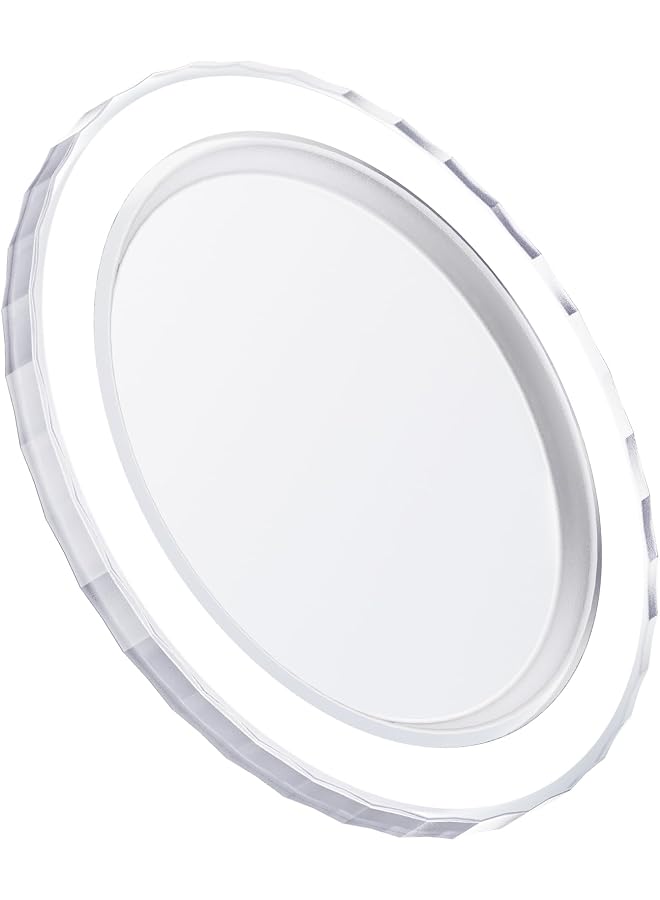 S-TOP Magnetic Base Compatible with PopSocket Phone Grips and MagSafe iPhone Series Case, Removable Kindle/Phone Holder Base, Thin & Light Portable Plate, Matte Clear - Image 1