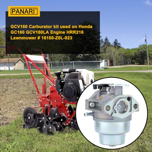 Panari GCV160 Manual Choke Carburetor Carb for Honda GCV160A GCV160LA GCV160LE GCV160LA0 Engine Lawn Mower Pressure Washer - Image 2