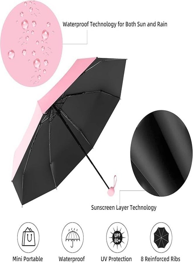 QUALIZA Umbrella, UV Big Size Umbrella for Sun Protection Rain Windproof Strong large 2 fold for men women kids boys girls Perfect small & stylish Windproof & Compact(multi colors) - Image 5