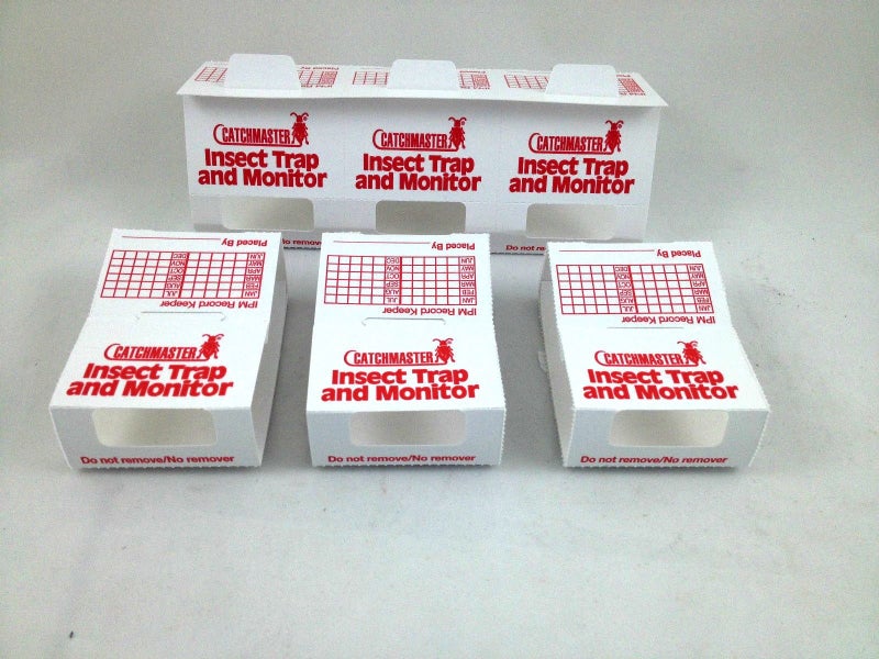 Catchmaster Insect Trap & Monitors 288i - No Chemicals !!!- Non-Toxic Glue Traps!! 5 Glue Boards / 15 Monitors - Image 2