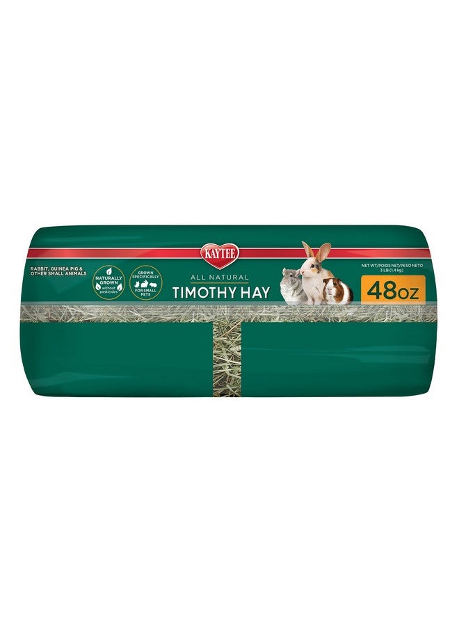 كايتي تبن تيموثي طبيعي بالكامل من كايتي لخنازير غينيا والأرانب والحيوانات الصغيرة الأخرى، 3 أرطال - Image 2