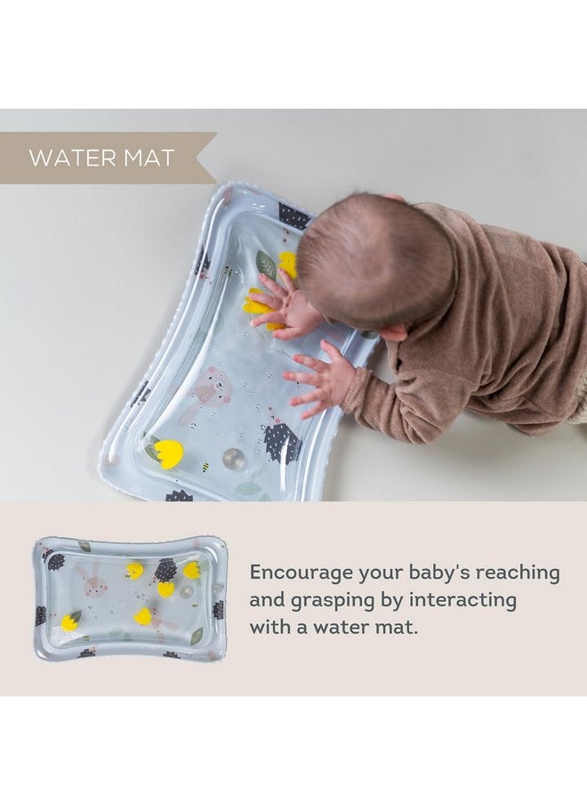 Taf Toys Taf Toys Tummy Time Training Set with Water Mat & Supportive Tummy Time Cushion for Baby Development, Baby Tummy Time Play Mat & Baby Lounge Cushion for Newborn, Infants and Toddlers Tummy Time Toys  - Image 5