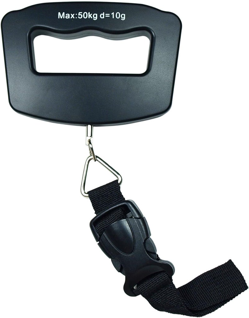Horizon Horizon 50kg 110 LB x 10g Digital Travel Luggage Scale Hanging Scale with Strap  - Image 1