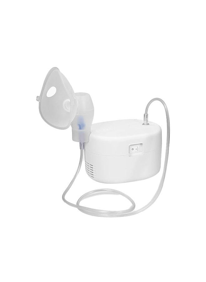 Omron بخاخات ضاغطة فائقة الصغر ومنخفضة الضوضاء للأطفال والكبار، باللون الأبيض  - Image 1