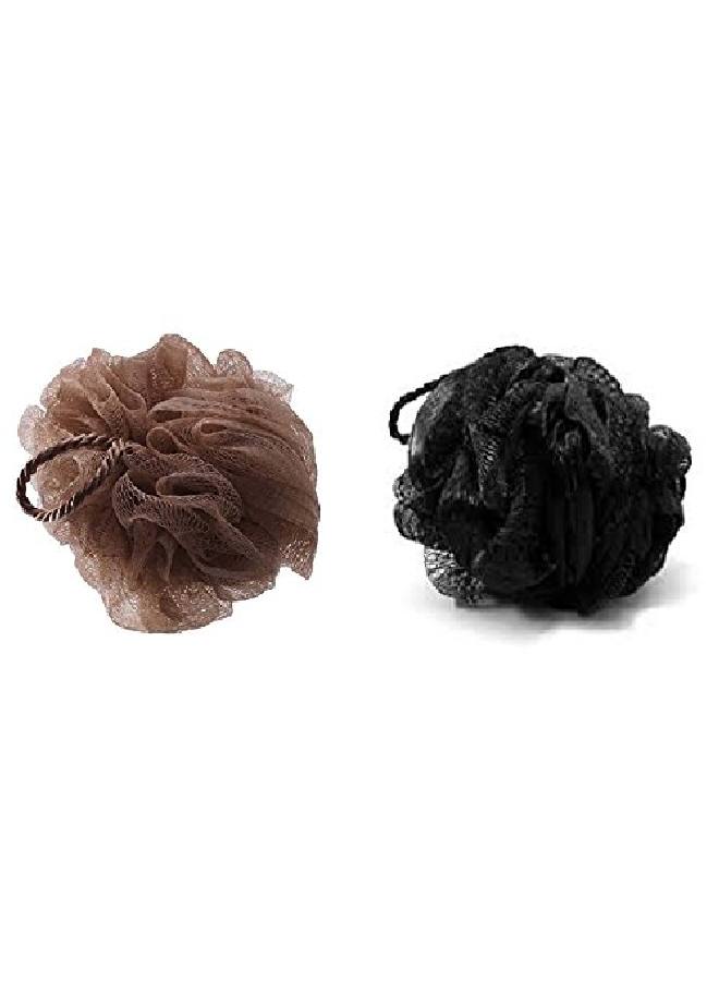 Krisah Bath Loofah/Luffa/Lofah Sponge Black Golden Color(Pack Of 2) - Image 2