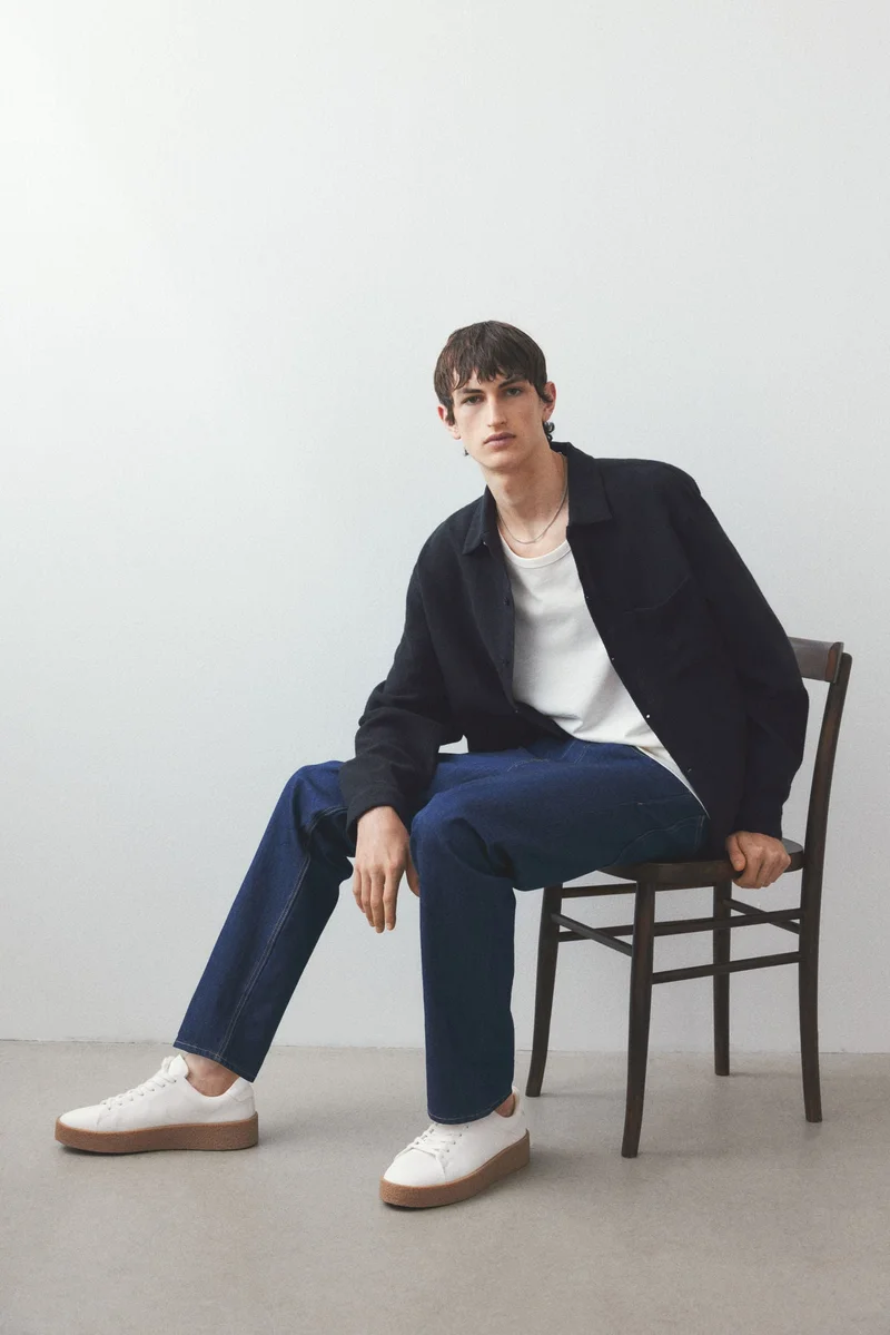 H&M Regular Fit Textured shirt