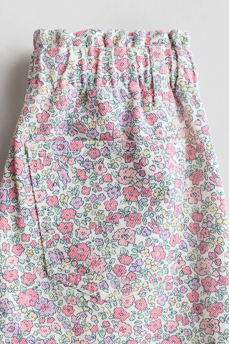 اتش اند ام جينز بيبر باغ بقصّة ساق واسعة