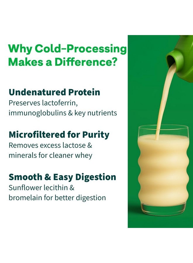 OZiva Clean Whey Concentrate Protein Powder (Unflavoured) - 907g | 27g Protein Per Scoop | Microfiltered, Ultrafiltered, 100% Cold-Processed - Image 4