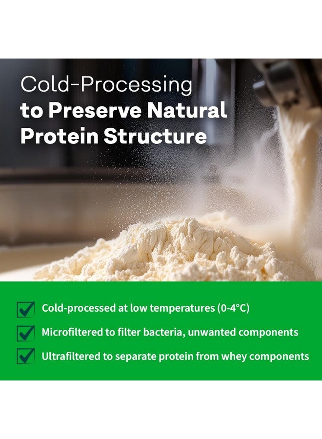 OZiva Clean Whey Concentrate Protein Powder (Unflavoured) - 907g | 27g Protein Per Scoop | Microfiltered, Ultrafiltered, 100% Cold-Processed - Image 3