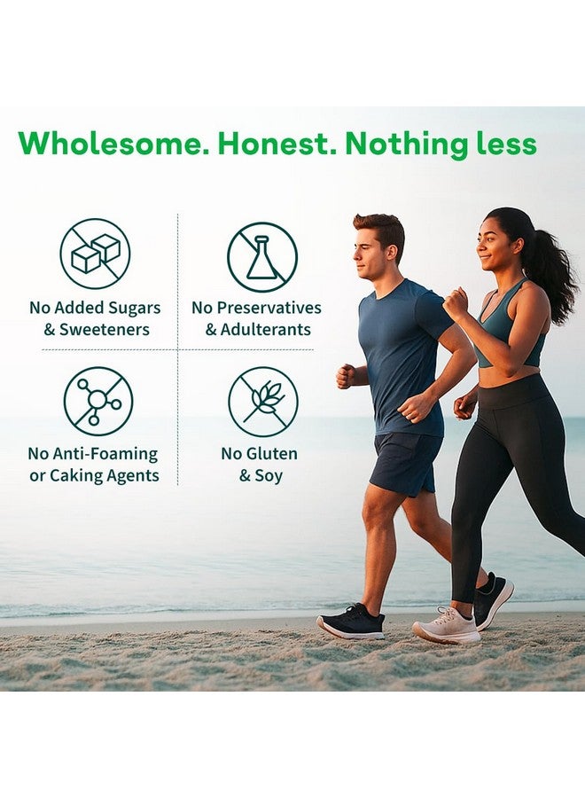 OZiva Clean Whey Concentrate Protein Powder (Unflavoured) - 907g | 27g Protein Per Scoop | Microfiltered, Ultrafiltered, 100% Cold-Processed - Image 5