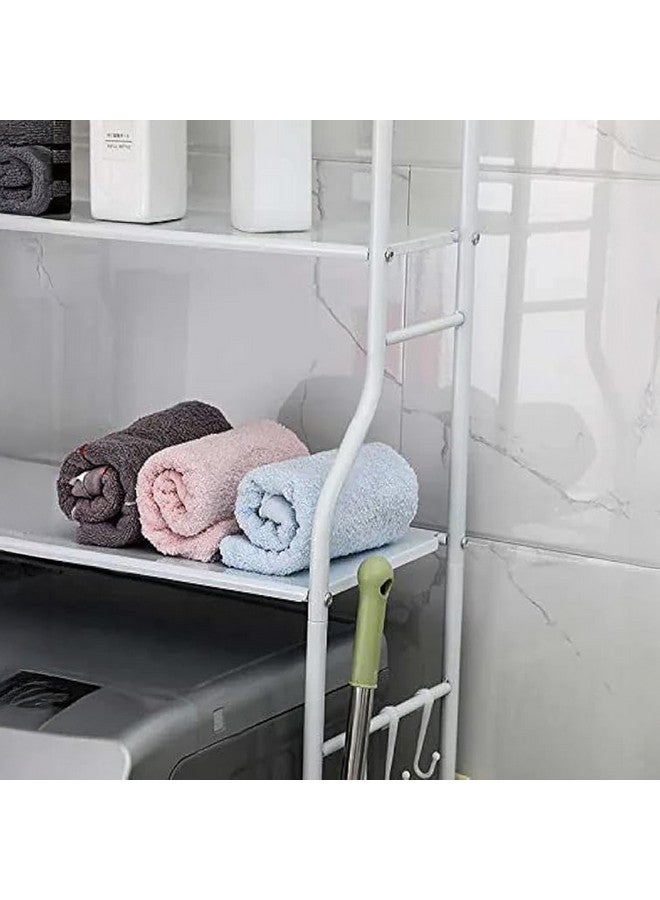 Home Box Zaya 3-Tier Free Standing Washing Machine Organizer Storage Rack for Bathroom 25 x 160 x 65 cm - Image 3
