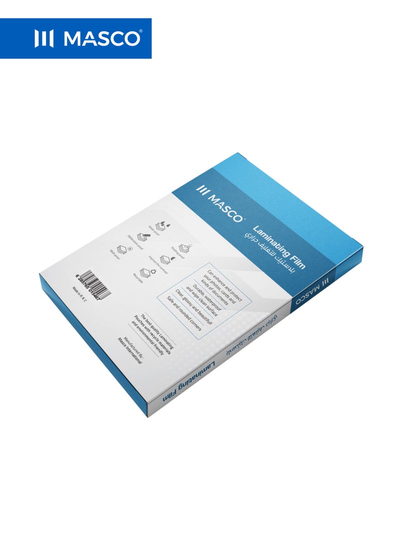 MASCO A3 Laminating Film 125 Micron, Thermal Lamination Sheets, 100 Pieces - Image 3