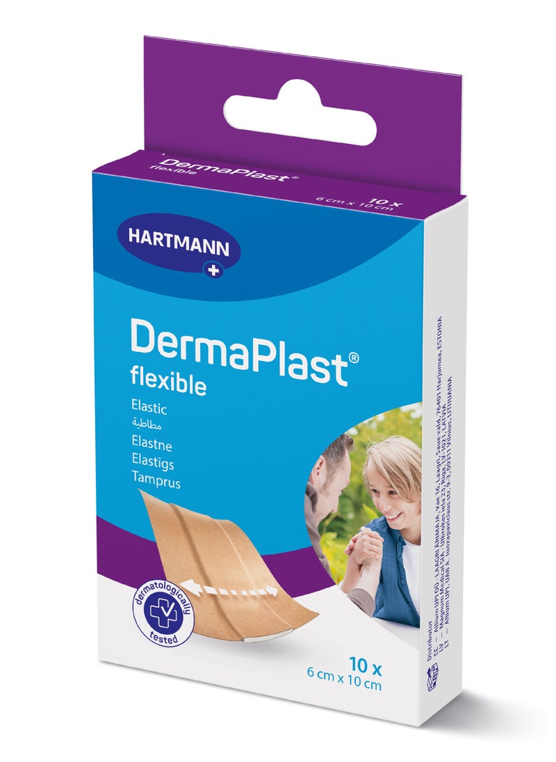 DermaPlast Flexible Elastic Plasters 6x10cm 10'S - pzsku/Z9D8C6CA7E695DB83CBF0Z/45/_/1706615482/e67a86e8-94a8-4540-8b94-04b4addb6bd2