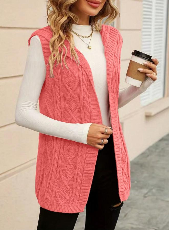 تايك تو كارديغان محبوك بمقاس كبير - Image 2