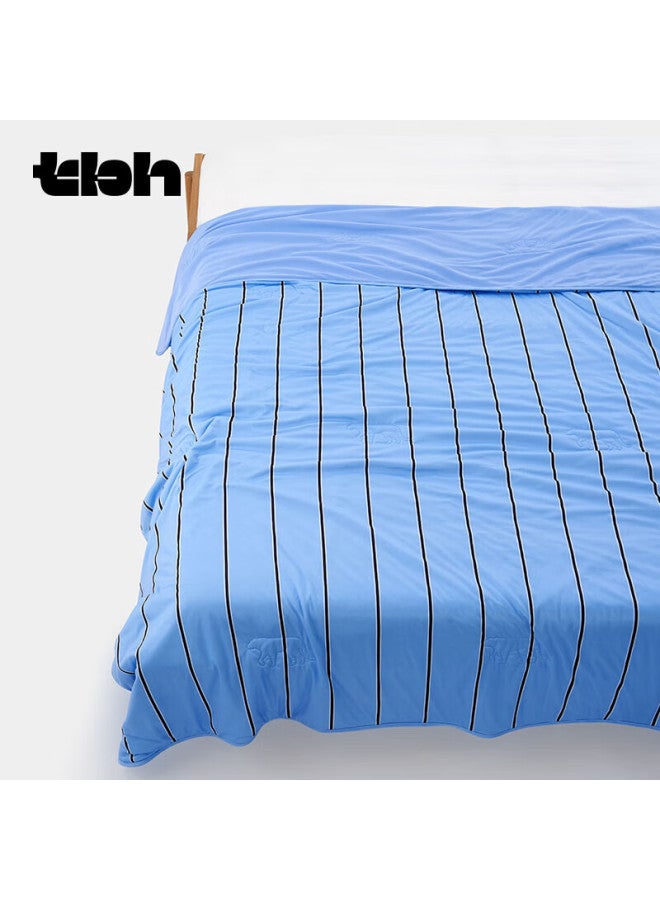 tbh Tianxiepai Home Z Series Cooling Nap Quilt And Pillow Set, Summer Air Conditioning Quilt, Summer Cool Quilt, Black Leopard, 200x230cm - Image 3