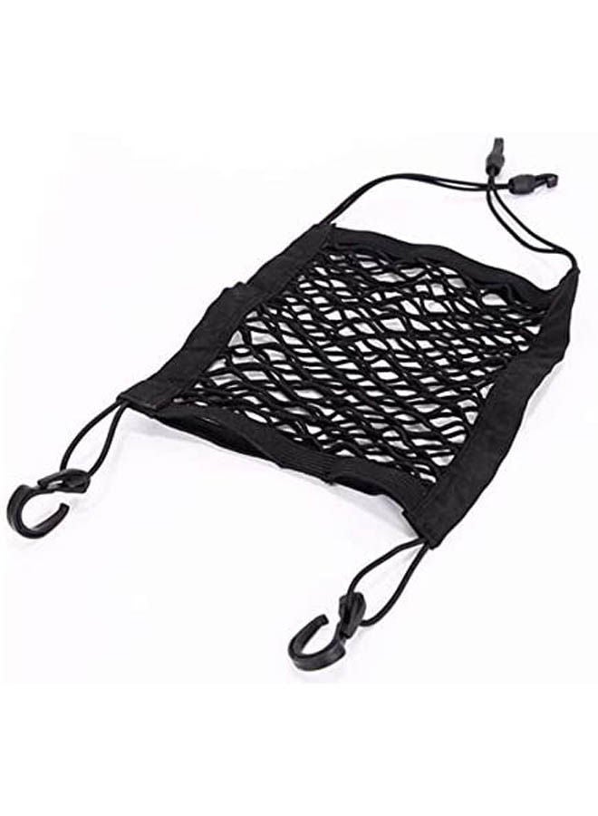 نيبمينينت Strong Elastic Car Mesh Net Bag Between Organizer Seat - Image 1