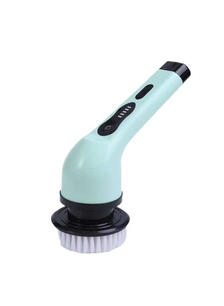 اللاسلكية الكهربائية الدوارة فرشاة تنظيف ، 3 رؤساء فرشاة قابلة للاستبدال - 50 دقيقة وقت العمل ، 3 أحجام قابل للتعديل ، 2 سرعة قابل للتعديل ، حمام ، دش ، حمام ، مطبخ - Image 2