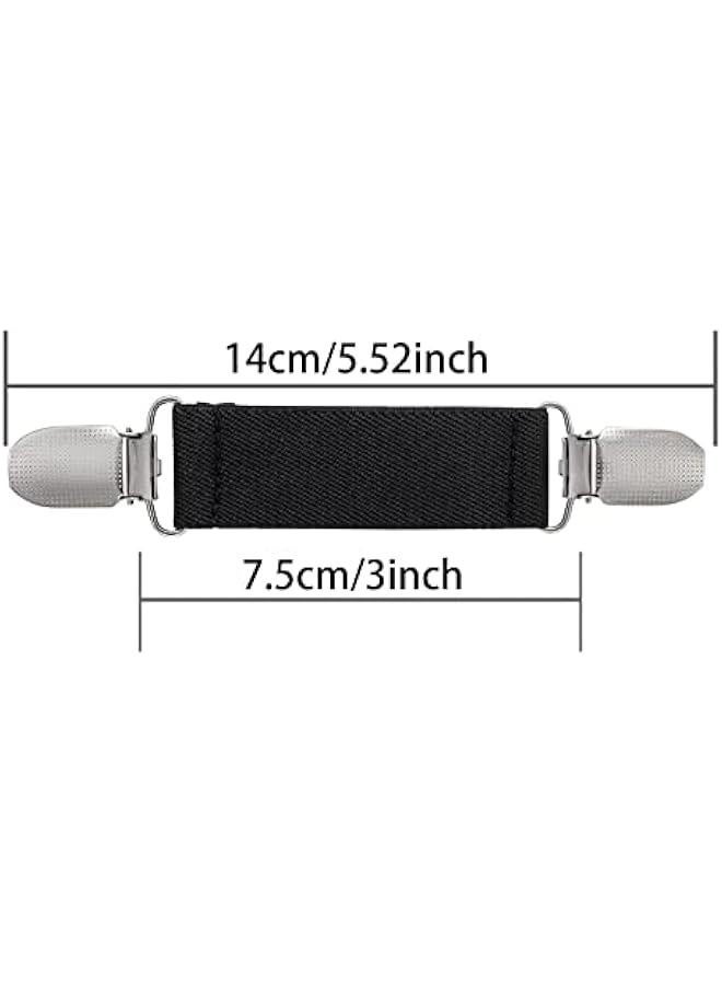 Mitten Clips Kids Winter Glove Clips Stainless Steel Fit Dress Clips Elastic Glove Caps Clip for Baby Kids Toddler and Adults - Image 4