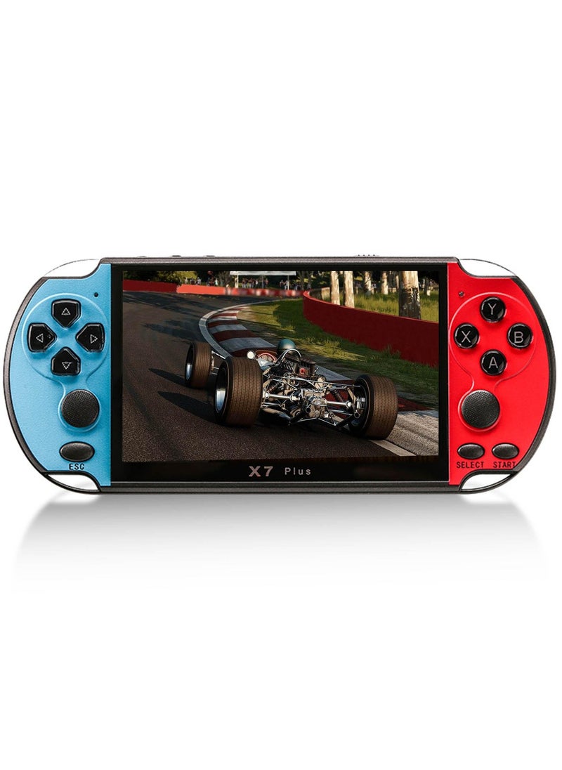 Generic - X7 Plus Handheld Video Game Console – 8GB Memory, Built-In 1000 Games, Double Rocker MP5 Game Controller – Portable Gaming Device for Kids & Adults - Image 1