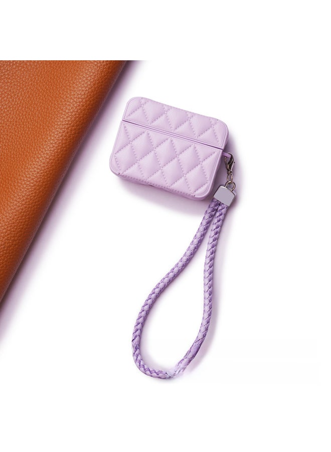 Neutral Outlet Elegant Rhombic Down Jacket Earphone Cover For Apple Airpods Earphone Protective Cover - Image 1