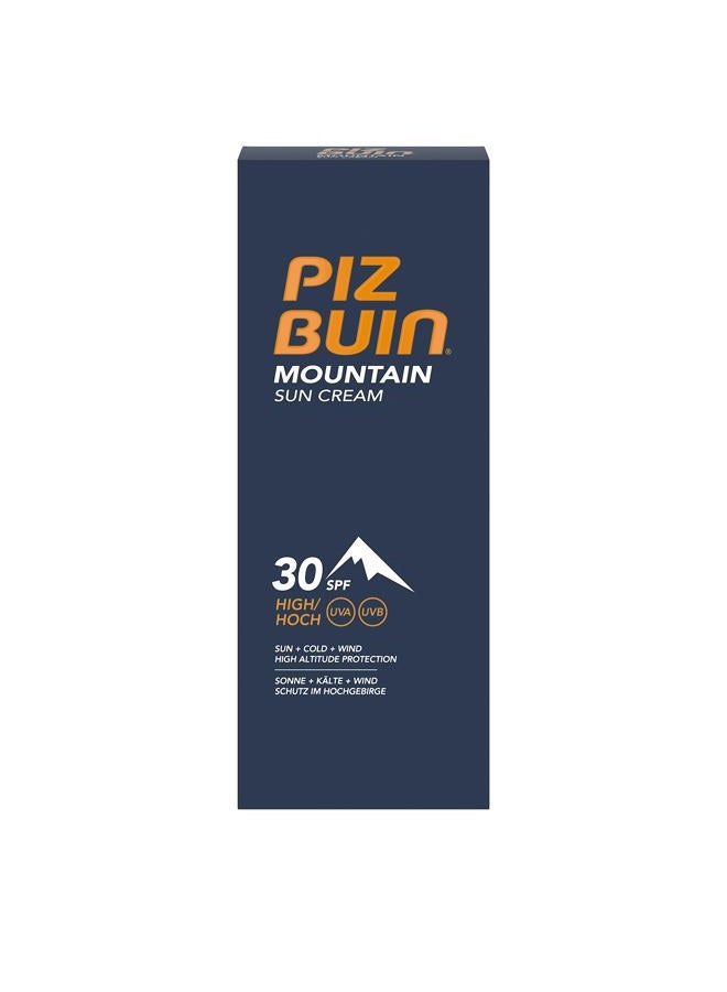Piz Buin Mountain Sun Cream with SPF 30, 50ml - Image 1