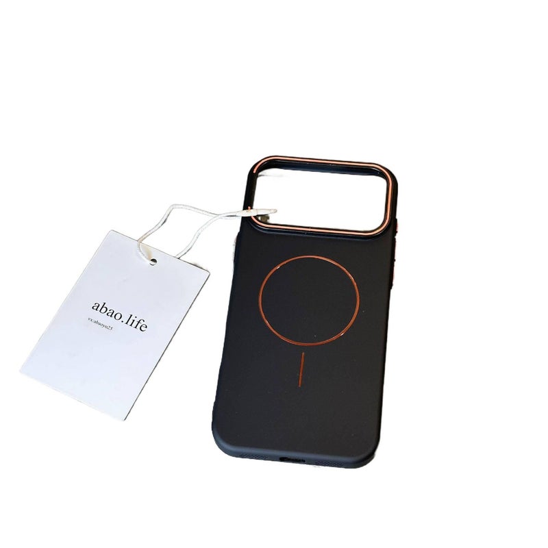 MagSafe Case | Shockproof Cover for iPhone 14 / 14 Plus / 14 Pro / 14 Pro Max | Drop Protection | Kickstand | Black - Image 4