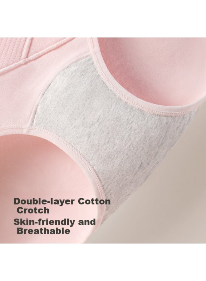 Madallo Maternity Underwear Pure Cotton Antibacterial Extended Crotch Early, Middle, And Late Pregnancy Low Waist Triangle Panties For Pregnancy Period - Image 5