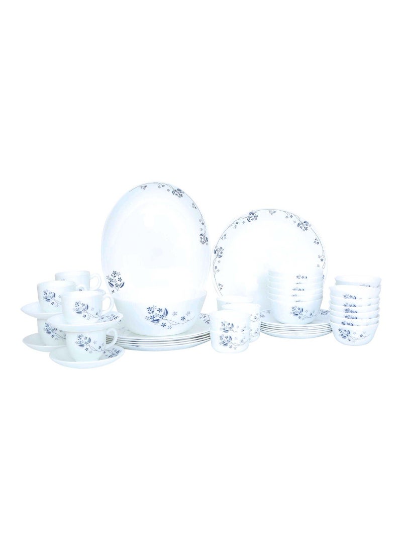 Cello Opal Dinner Set Dainty Blue 50pcs