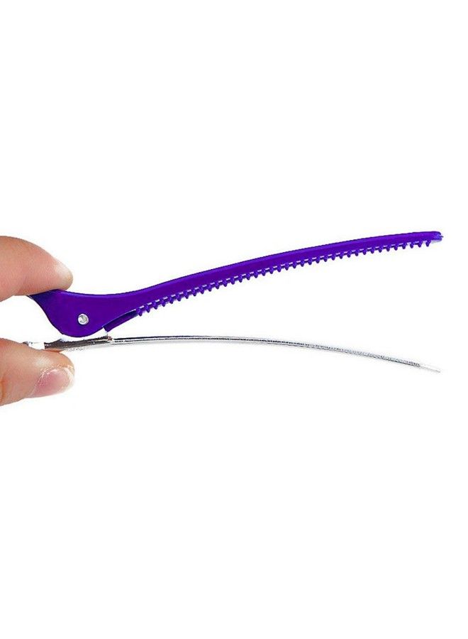 Foreign Holics Multicolored Section Clips For Hair Styling Light Colors12 Pcs Black) - Image 5