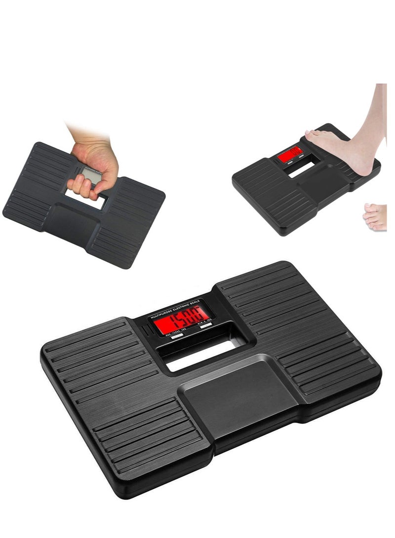 ARNOTEC Portable Digital Body Weight Scale – 330LB/150KG Electronic Health Scale with LCD Display, Unit Switch (KG/LB/Jin), Lock Alarm, Tare Function – for Home, Travel, and Parcel Weighing - Image 2