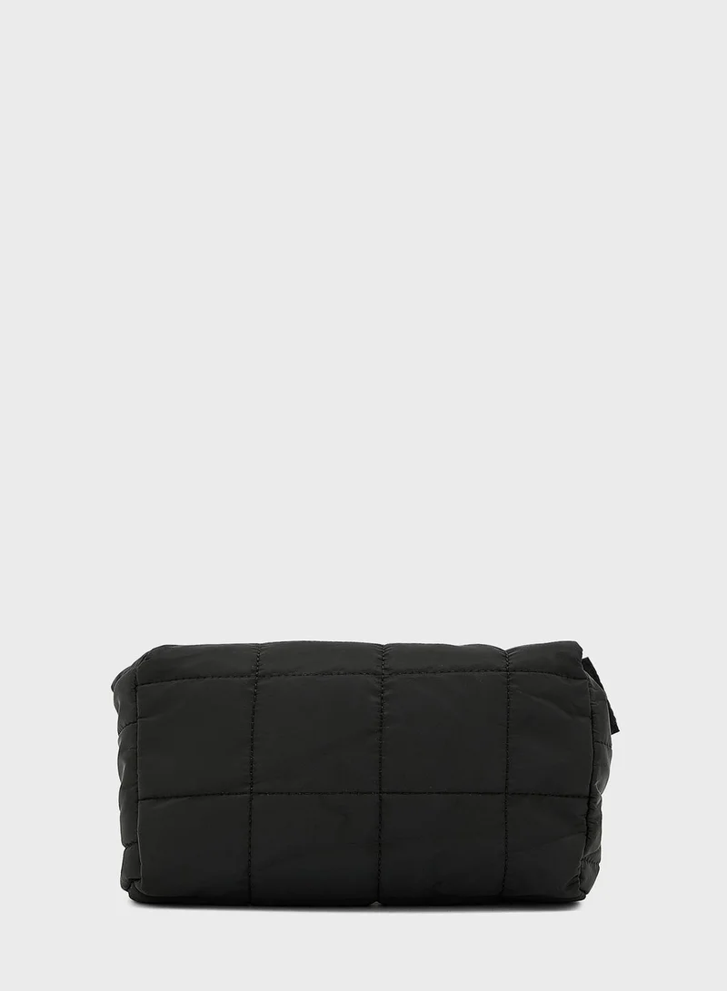 Ginger Quilted Nylon Cross Body Bag