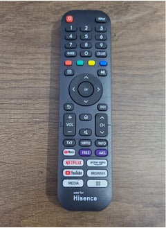 HuHa Hisense Smart TV Remote Control Black Compatible With Hisense Nikai Arrow Haam MTC  - Image 2