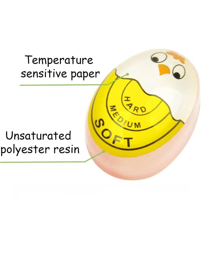 Egg Timer for Boiling Eggs, Color-Changing Egg Timer for Boiling Eggs to Soft, Medium, and Hard Consistency - Easy to Use Kitchen Gadget  - Image 2