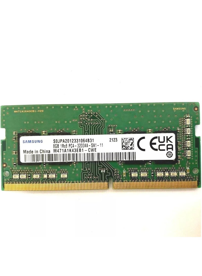 Generic Two Samsung 8GB DDR4 3200MHz Laptop RAM Memory Module SODIMM - M471A1K43DB1-CWE  - Image 2