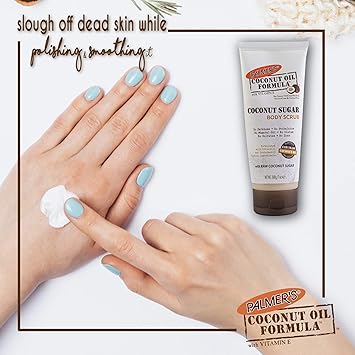 PALMER'S مقشر الجسم بزيت جوز الهند من بالميرز 200 جرام - Image 4