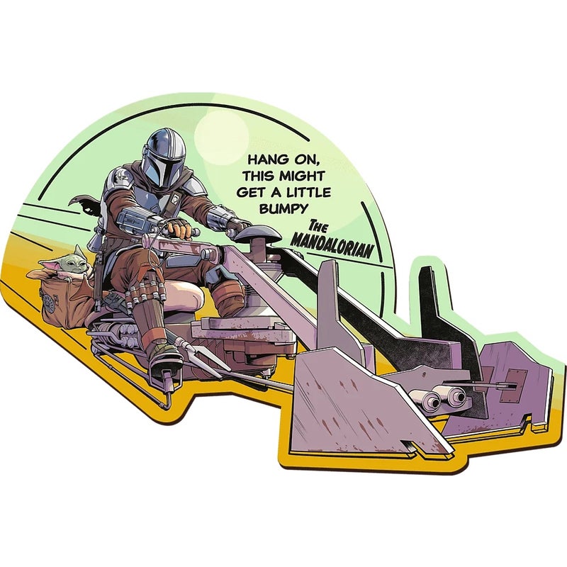 Trefl - Wood Craft Origin Star Wars The Mandalorian 160 Pieces - 20187 - Image 2