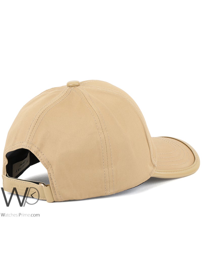 BURBERRY Burberry Baseball Cap Beige Color Cotton Hat For Men  - Image 2