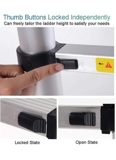 Keen Telescope Ladder (6.2) Meters, Multi-Use, Foldable  - Image 5