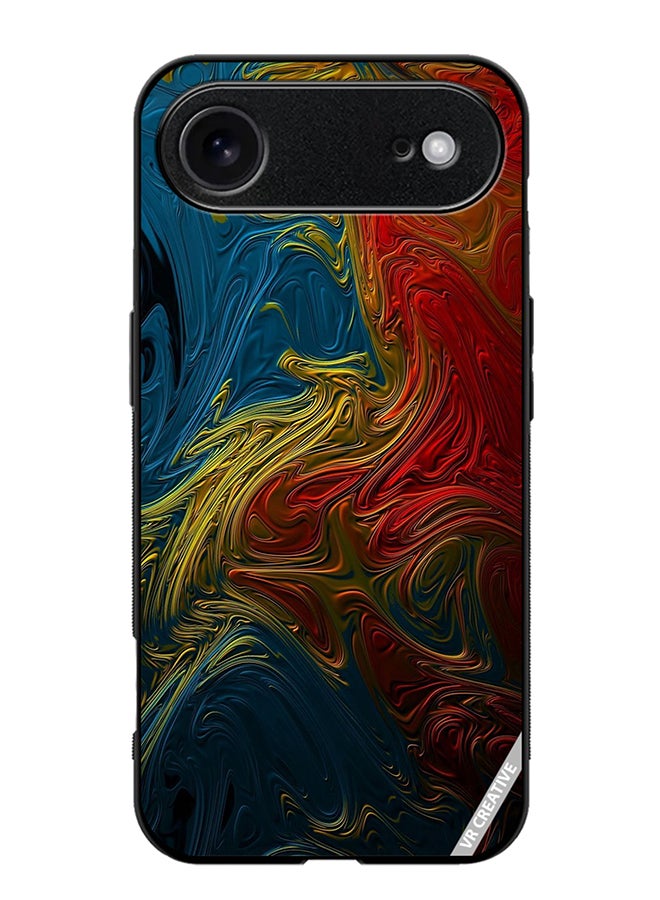 Protective Case Cover For Apple iPhone 17 Air Flower Design Multicolour