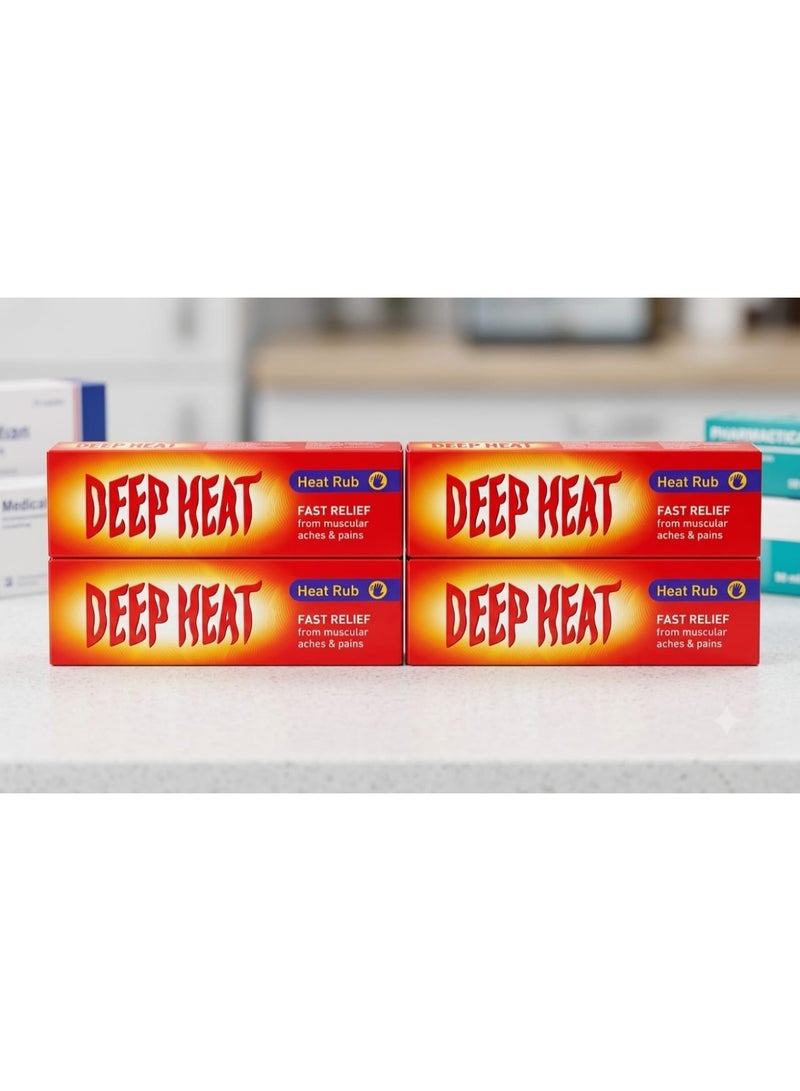 DEEP HEAT Dib Heat Pain Relief Cream - 35g - 4 pieces - Image 1
