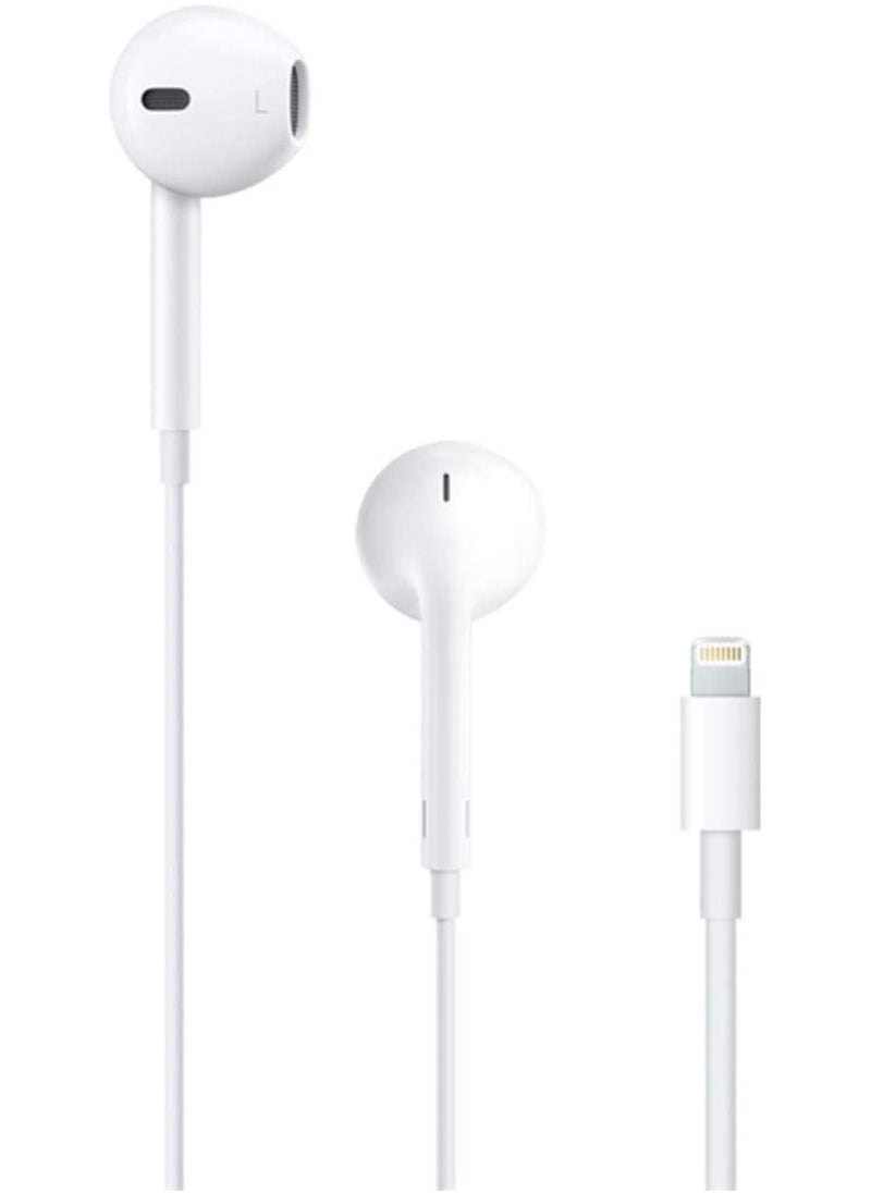 Lightning Headphone Wired for iPhone 14[Apple MFi Certified] Built-in Microphone & Volume Control, in-Ear Stereo Headset Compatible with iPhone 13 Mini/SE/12 Pro/12Pro Max/11/X/8 7-All iOS System