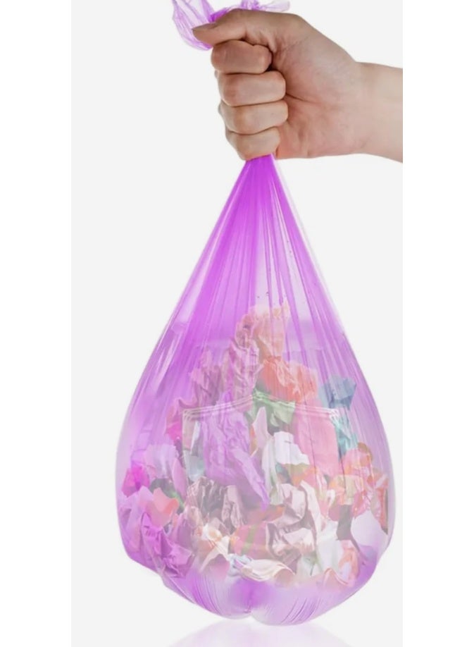 AKDC Garbage Bags Lavender-Scented, 10 Gallon, 54 × 60 cm, 30 Bags per Roll (XX Small) – Pack of 2 - Image 3