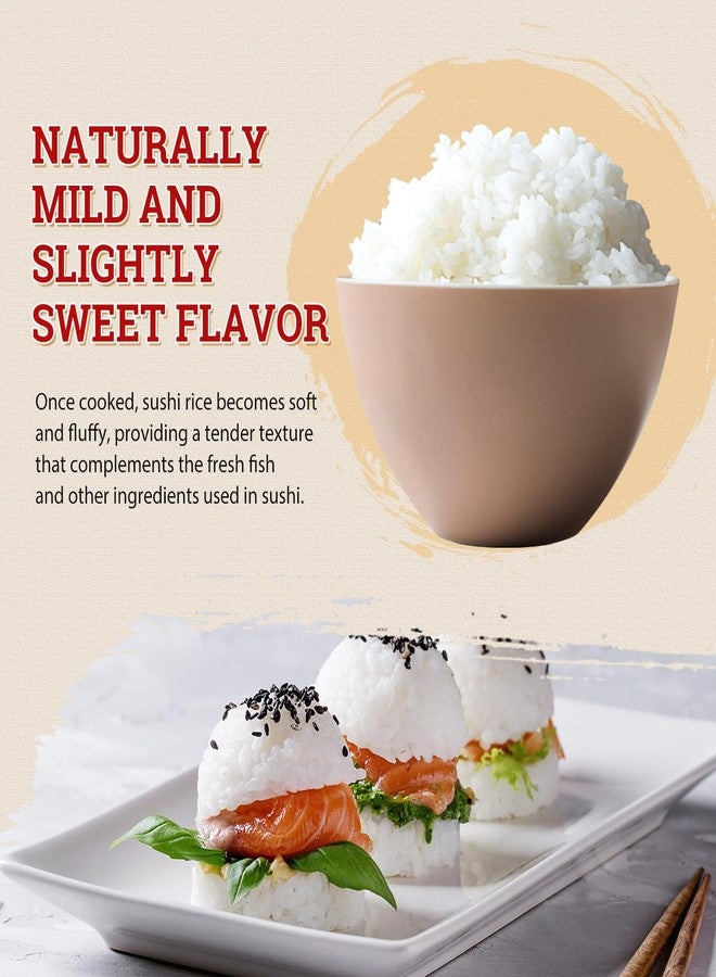 52USA Sushi Rice 2 Pound (32 Ounce), Premium Short Grain Rice, White Sticky Rice for Sushi and Japanese Food, Gluten-Free, Vegan - Image 5