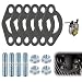 TNJPSEK Predator 212 Exhaust Muffler Gasket Kit 212cc NonHemi Carb Exhaust Pipe Mounting Hardware Studs Set Compatible with CT200U CT200UEX BT200X MB200 ATVs Go Karts Mini Bike Engine - Image 2
