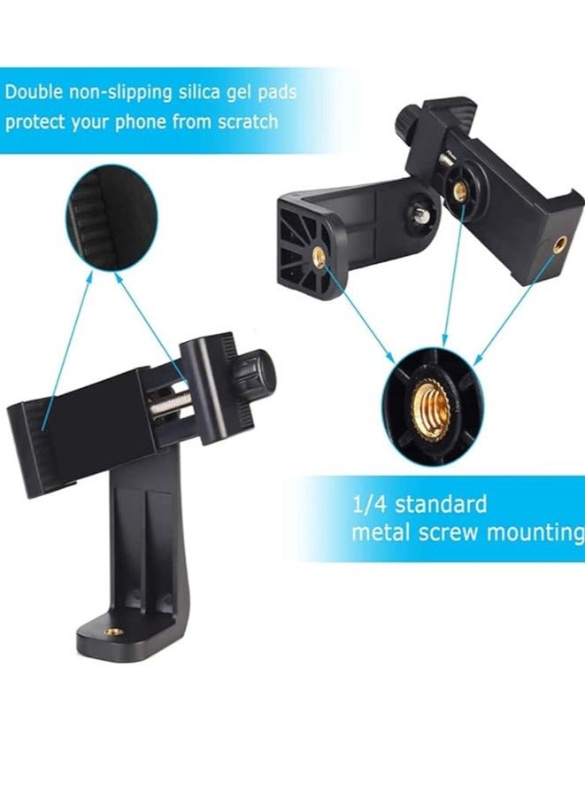 PROMASS Cell Phone Clipper Vertical Bracket Smartphone Clip Holder 360 Adapter For iPhone 13 Pro Max For Samsung/Huawei Mobile Cell Phone - Image 3